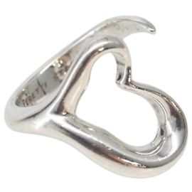 Autre Marque Open Heart Ring TIFFANY&Co. Silber Ag925 Auth 143839 Silber