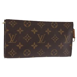 LOUIS VUITTON Monogram Bucket GM Accessory Pouch LV Auth 145784 Monogram