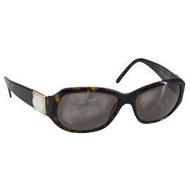VERSACE Sunglasses plastic Dark Brown Auth am9453 Dark brown