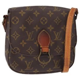 LOUIS VUITTON Monogram Saint Cloud MM Shoulder Bag M51243 LV Auth BA8278 Monogram