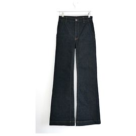 Joseph Jospeh Paul Dark Denim Flared Jeans Navy blue