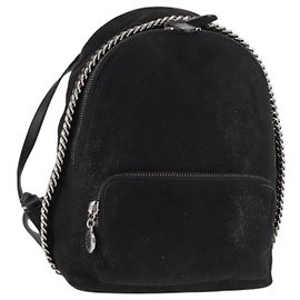Autre Marque Falabella Rucksack aus Polyester Schwarz Auth BA6897 von Stella McCartney Schwarz