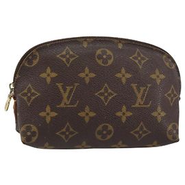 LOUIS VUITTON Pochette Cosmetica Monogram PM Pouch M43998 LV Auth 157604 Monogramma