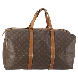 LOUIS VUITTON Sac Souple 55 Boston Monogram M41622 LV Auth gh975 Monogramme