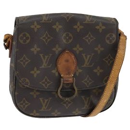 LOUIS VUITTON Bolsa de Hombro Monogram Saint Cloud MM M51243 LV Auth 150421 Monograma