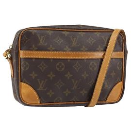 LOUIS VUITTON Bolsa de Ombro Monogram Trocadero 27 M51274 LV Auth ep12273 Monograma