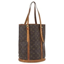 LOUIS VUITTON Bolsa de Hombro Monogram Bucket GM M42236 LV Auth ka730 Monograma
