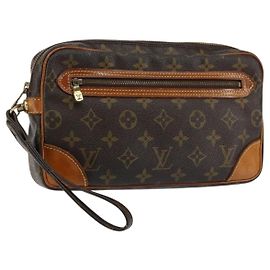 LOUIS VUITTON Monogram Marly Dragonne GM Clutch Bag M51825 LV Auth th6504 Monogram