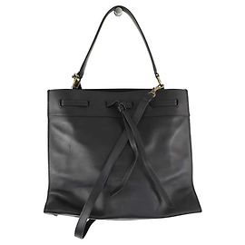 Gerard Darel Borsa a tracolla in pelle nera Nero