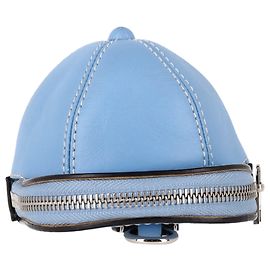 Sac Nano Cap JW Anderson en cuir bleu clair Bleu Bleu clair