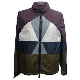 Veste coupe-vent zippée Valentino Garavani en polyester multicolore Multicolore