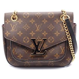 Sac à épaule Monogram Passy de Louis Vuitton Marron