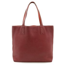 Sac tote réversible Double Sens 36 d'Hermès Rouge