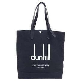 Alfred Dunhill Dunhill LEGACY Canvas Shoulder Bag Black