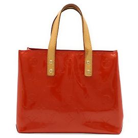 Bolso Reade PM Monogram Vernis Louis Vuitton Roja