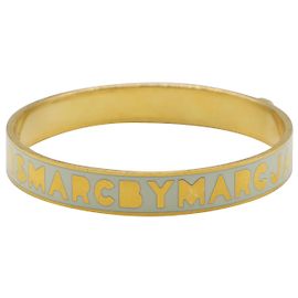Pulsera Logo Marc by Marc Jacobs en metal dorado Dorado Metálico