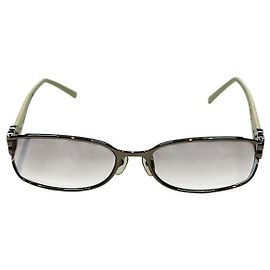 Chanel Camelia Sunglasses White