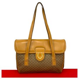 Gucci Micro GG Leather 2way Shoulder Bag Brown