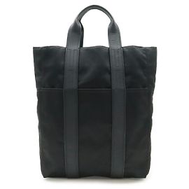 Sac cabas MM Acapulco en cuir noir d'Hermès Noir