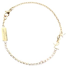 Pulsera Charm Cassandra de Oro Yves Saint Laurent Dorado Metálico