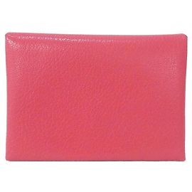 Monedero Calvi Duo de Mysore Chevre de Hermès Rosa