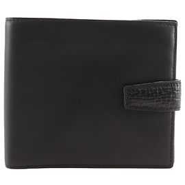 Loewe Calf Bifold Wallet Black