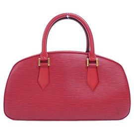 Louis Vuitton Jasmin Epi Calf Handbag Red