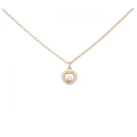 Collier Chopard Miss Happy Au750 Doré Métallisé