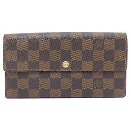 Cartera Sarah Damier Louis Vuitton Castaño