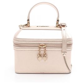 Bulgari Bvlgari Serpenti Wash Bag in Light Pink Leather Pink