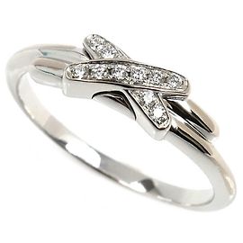 Chaumet 18K White Gold Jeux de Liens Ring Golden