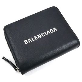 Billetera Compacta Balenciaga Everyday Negro