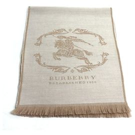 Beige Unisex Schal von Burberry Beige