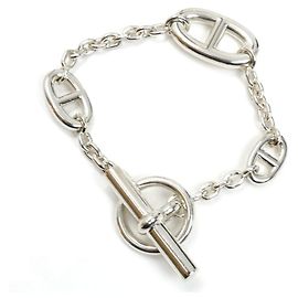 Pulseira de Charme Farandole em Prata Esterlina da Hermès Outro