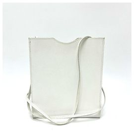 Bolsa de Ombro Onimaitou Pochette Hermès Branco