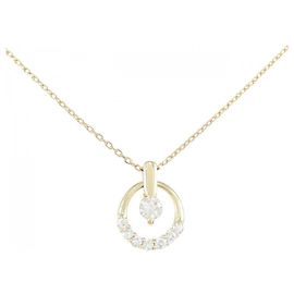 Autre Marque Collier en diamant Au750 Doré