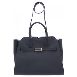 Valextra Soft Calfskin Bag Black
