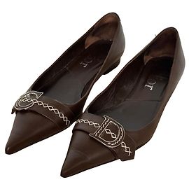 Dior Ballettschuhe Braun