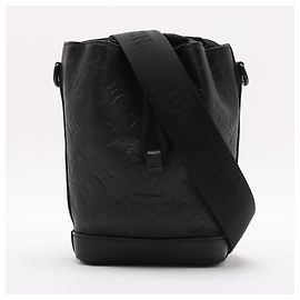 Borsa a spalla Noé in pelle Monogram Empreinte RFID Louis Vuitton Nero