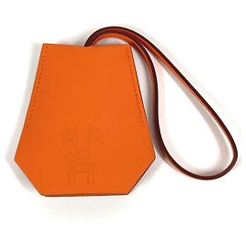 Llave de crochet Hermès 2024 - Charm de bolso Naranja