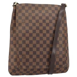 Louis Vuitton Musette Damier Ebene GM Marrom