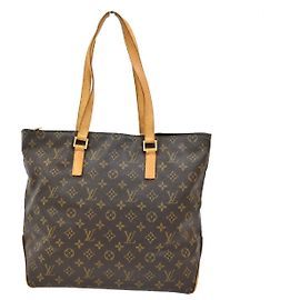 Cabas Mezzo en Toile Monogram Louis Vuitton Marron