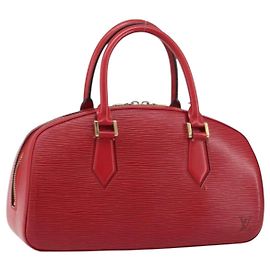 Bolso Jasmin Louis Vuitton de cuero Epi Roja