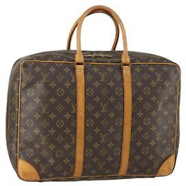 Louis Vuitton Sirius Handbag Monogram Canvas 45 Brown