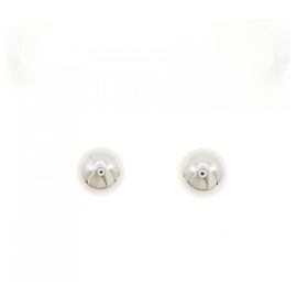 Tiffany & Co Tiffany Silver 925 Ball Stud Earrings Silvery