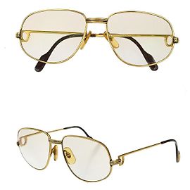 Gafas Cartier Trinity Baño de Oro Dorado