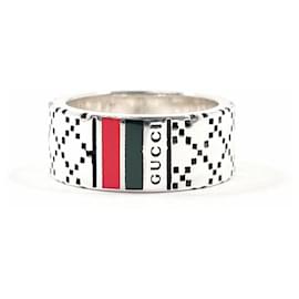 Anillo Sherry Line Diamantissima de GUCCI Plata