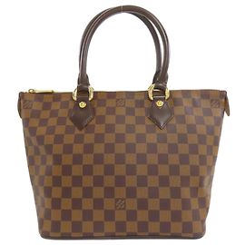 Louis Vuitton Saleya PM Handbag Damier ebene