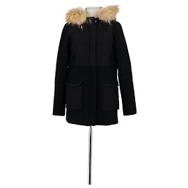 Maje Manteau noir Noir