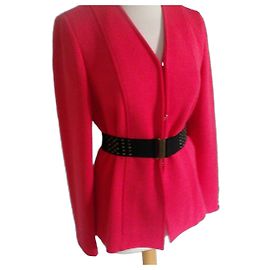 Luisa Spagnoli Wool Jacket Coral Coral